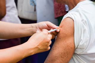 Bell's palsy is the only prespecified adverse event associated with the quadrivalent meningococcal conjugate vaccine. Bell's palsy is the only prespecified adverse event associated with the quadrivalent meningococcal conjugate vaccine.