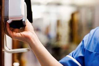When leaving an acute care facility, patients have been noted to carry multidrug resistant organisms on their hands 24.1% of the time. When leaving an acute care facility, patients have been noted to carry multidrug resistant organisms on their hands 24.1% of the time.
