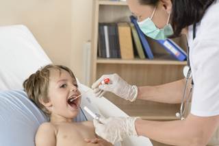 With a less than 5% chance that a negative RADT result will miss strep, Drs Gantri and Ballinger conclude that children with negative RADT results do not need antibiotics. With a less than 5% chance that a negative RADT result will miss strep, Drs Gantri and Ballinger conclude that children with negative RADT results do not need antibiotics.