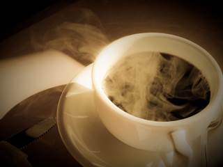 Elevated coffee consumption at baseline was associated with a 50% reduced risk of all-cause mortality. Elevated coffee consumption at baseline was associated with a 50% reduced risk of all-cause mortality.