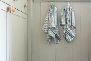 The researchers found that 49 percent of the kitchen towels had bacterial growth. The researchers found that 49 percent of the kitchen towels had bacterial growth.